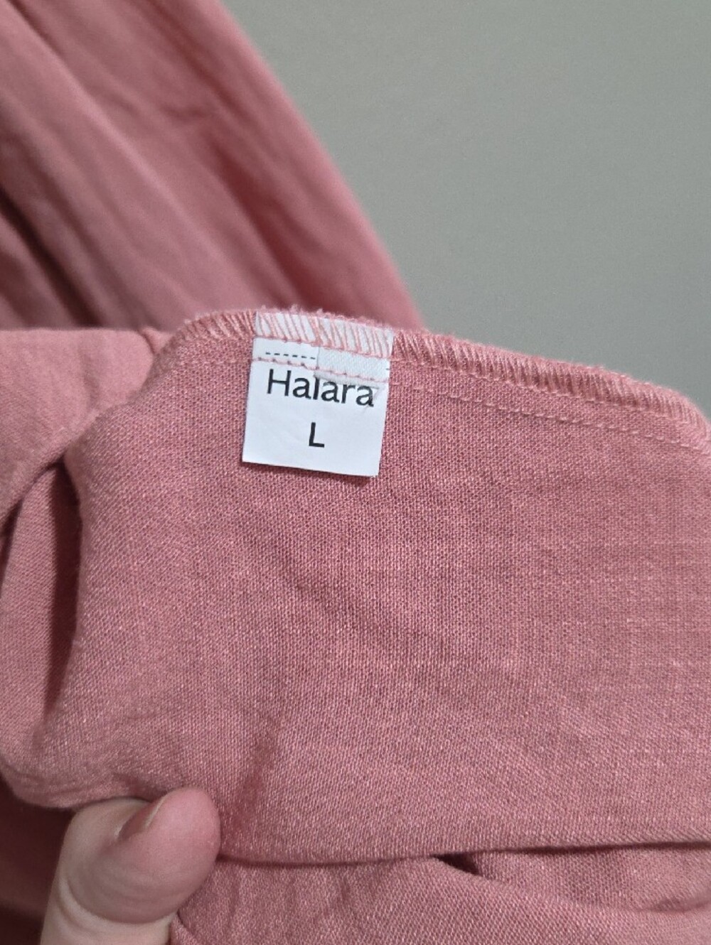 HALARA Rose Pink Tie-Back Midi Dress - Picture 2 of 5